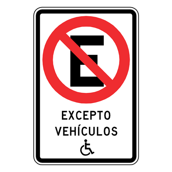 Excepto vehículos