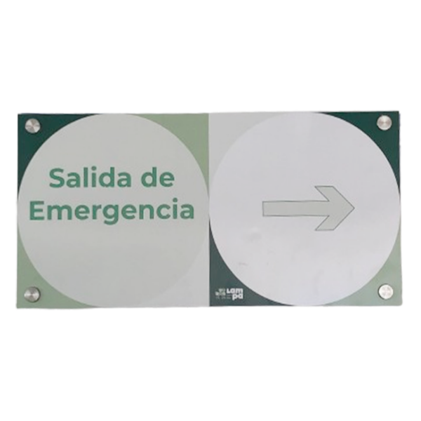 Señalética Salida de Emergencia