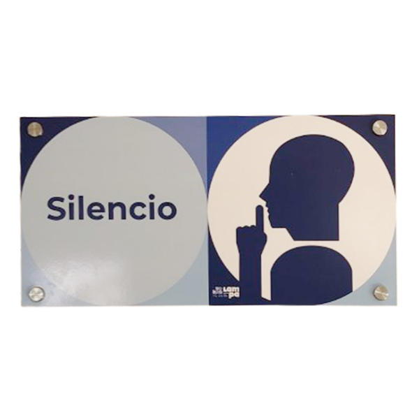 Señalética Silencio